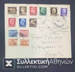 ΙΤΑΛΙΚΗ ΚΑΤΟΧΗ Γραμματόσημα ISOLE Επί Φακέλου (1943)
